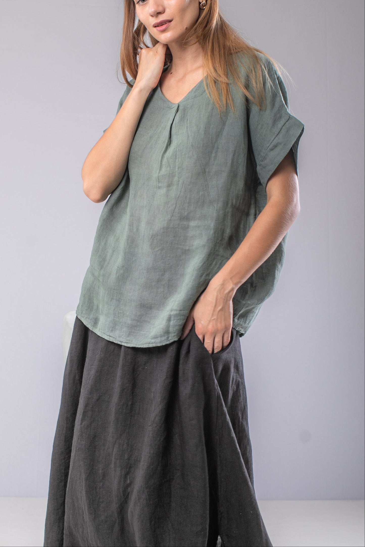 Blusa V