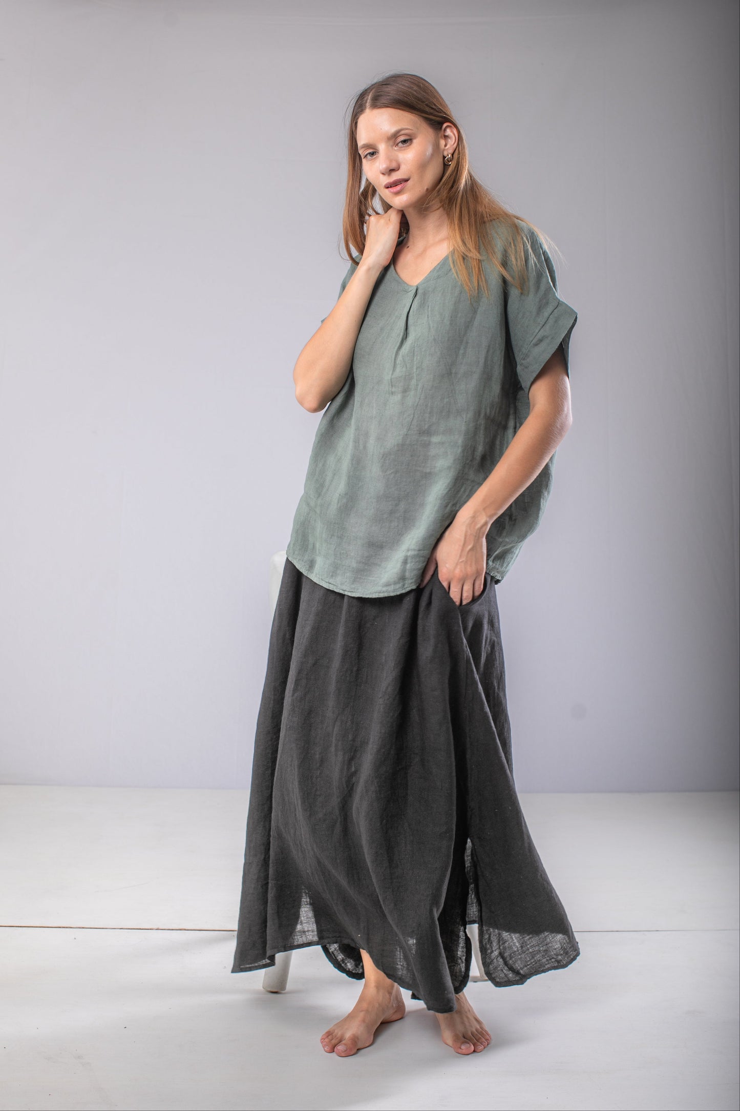 Blusa V