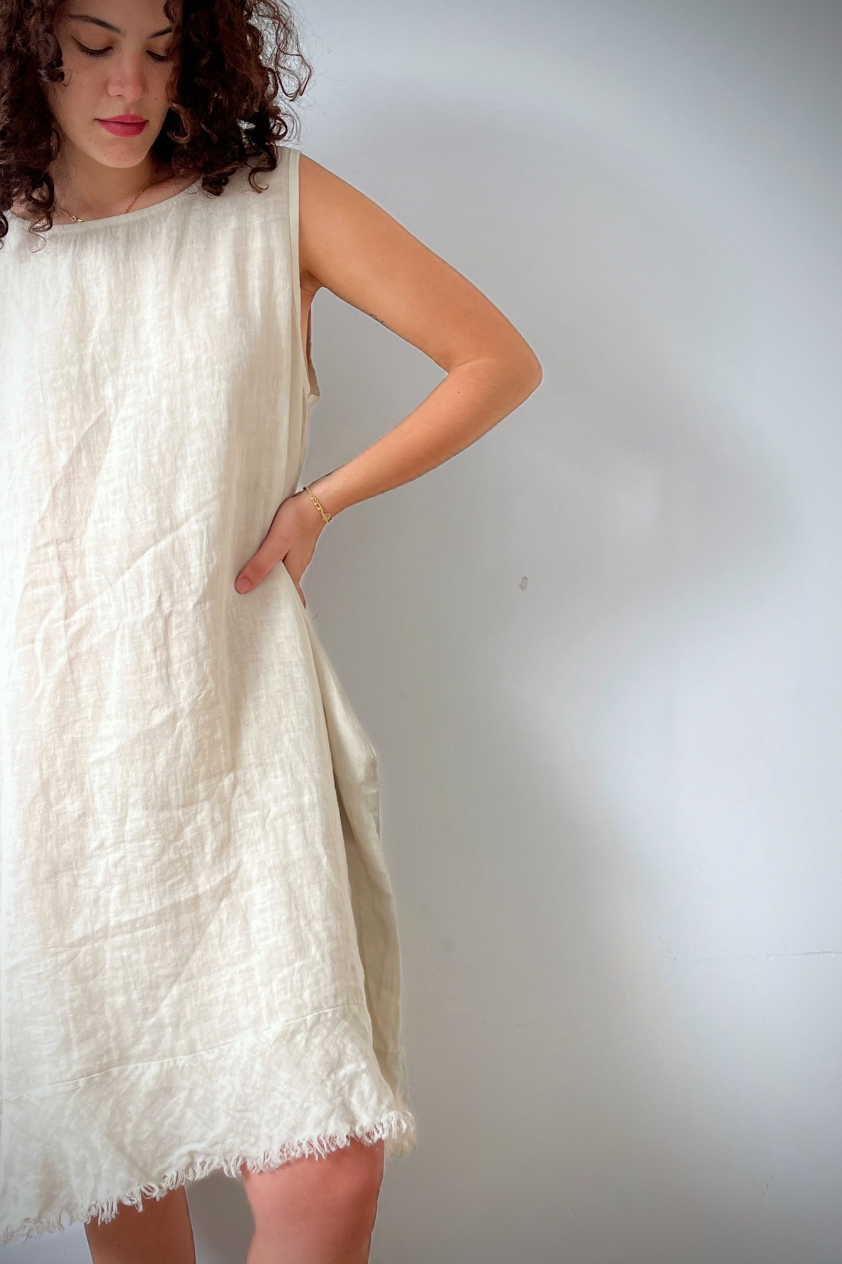 Vestido Flecos
