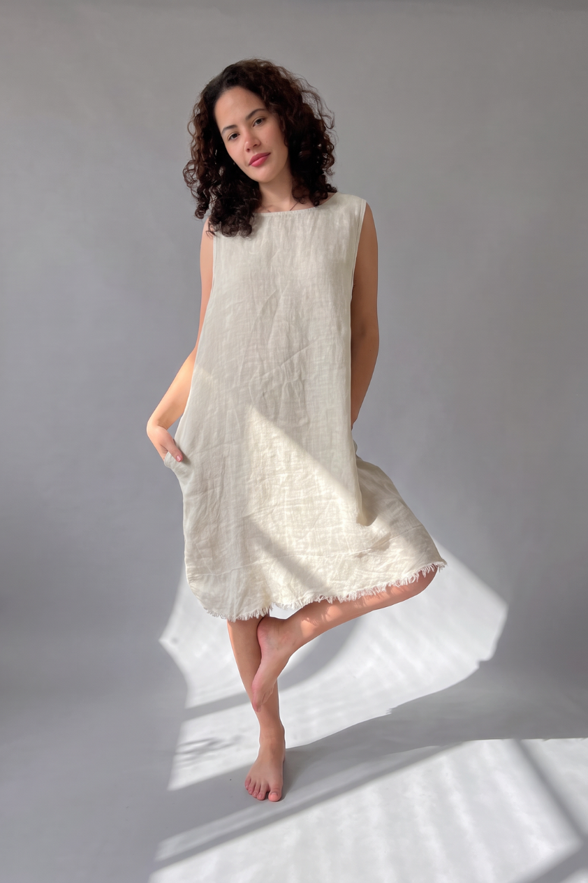 Vestido Flecos