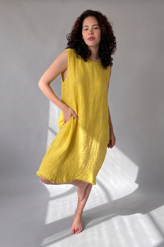 Vestido Flecos